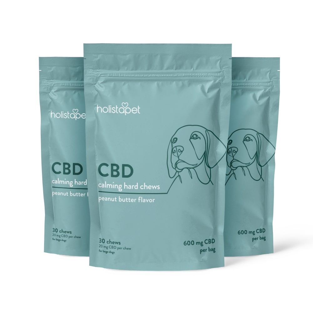 CBD Dog Treats for Anxiety 300mg - HolistaPet